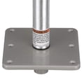 thumbnail image 6 of Attwood Swivl-Eze Lock’N-Pin ¾-Inch Pedestal Package, Brushed Aluminum Finish, 11 Inches Tall, 7-Inch x 7-Inch Base Plate, 6 of 7
