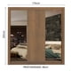 thumbnail image 3 of Ropero Closet Madesa Lyon Plus 3 Puertas con Espejos M1, 3 of 5