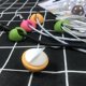 thumbnail image 2 of Clip de soporte de cable, paquete de 6, organizador de cables, organizador de cables, clips de goma autoadhesivos para cable de carga USB, cable de al Macarena Soporte de cable de goma para escritorio, 2 of 8
