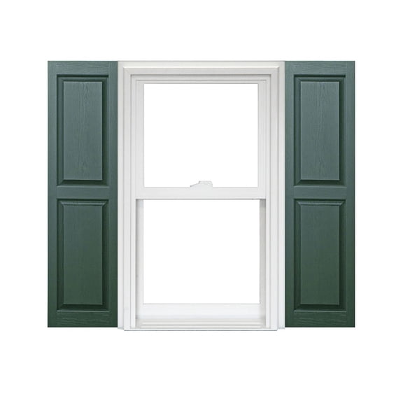 Homeside Raised Panel Vinyl Shutters (1 Pair)