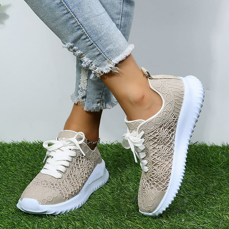 Sneaker For Women Ladies Mesh Sport Shoes Sneakers Running Shoes