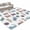 White, variant on Cartoon Cats Entryway Rug 2x3ft Washable Non Slip Bathroom Rug Low Pile Indoor Floor Front Door Mat Modern Cute Cats Animals Watercolor Rectangle Area Rugs Carpet for Kitchen Office Dining Room Home