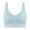 Light Blue, variant on ZACPNCV Womens Wireless Bras V Mesh Comfortable Bralette Supportive Tshirt Bra No Underwire Seamless Push Up Everyday Bras Gray M