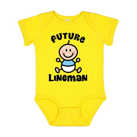 

Inktastic Future Lineman in Training Baby Gift Gift Baby Boy Bodysuit