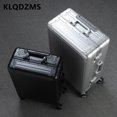 thumbnail image 4 of KLQDZMS maleta de cabina 20 pulgadas caja de embarque de negocios 24 "28" cubierta de carrito de aleación de aluminio y magnesio equipaje de viaje de mano, 4 of 4