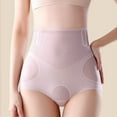 thumbnail image 2 of Prolriy Tummy Control Underwear for Women, Womens Casual Womens Midriff Body Shaping Pants Large Siz Tight Body Beauty Abdominal Pants Activity Shorts Women's Underwear Pink XL, 2 of 9