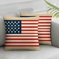 thumbnail image 3 of nygtbtfer Pillow American Flag Star Cushion Cover Statue of Liberty Throw Pillow Covers for Home Sofa Outdoor Decor White, 3 of 7