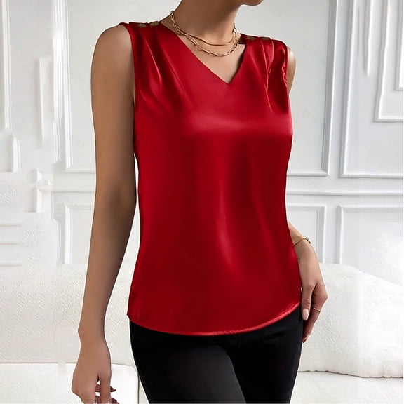 LiMoi Summer Tops with Sleeves for Women Sleeveless Tops for Women Button down T Shirts My Items order Under 10 Plain T Shirts for Women Tshirts Shirts