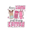 thumbnail image 2 of 1pc Women'S Casual Crew Neck T-Shirt with Geometric Coffee Cup Print - Polyester Knit Fabric, Medium Stretch, All-Season Comfort, Fashionable Short Sleeve Top for Holiday and Summer, 2 of 7