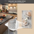 thumbnail image 5 of Yayeee Blank Wall Plate Cover 1-Gang 4.5"x2.7" Home Unused Decorative Outlet, Beautiful Floral, 5 of 7
