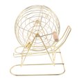 thumbnail image 1 of Bingo Game Balls Cage Tabletop Bingo Game Balls Holder Funny Bingo Game Wire Cage Practical Game Ball Holder Small Cage for Bingo Ball Portable Bingo Balls Cage, 1 of 5