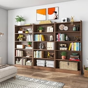 Tribesigns 72 Tall Bookshelf, Modern 6-Shelf Open Bookcase, Brown