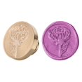 thumbnail image 1 of Cuadros Decorativos Sello de cera sello redondo antiguo flor sello de cera cabeza Hobby herramientas (J) DQrwqpou Nuevos Originales, 1 of 9