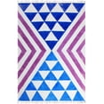 thumbnail image 1 of Casavani Indian Traditional Home Décor Kilim, Blue 6x6 ft, 1 of 6