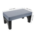 thumbnail image 2 of OULII 1Pack Decorative Step Stool for Kids Potty Training in Bathroom Rectangular Shape, 2 of 7