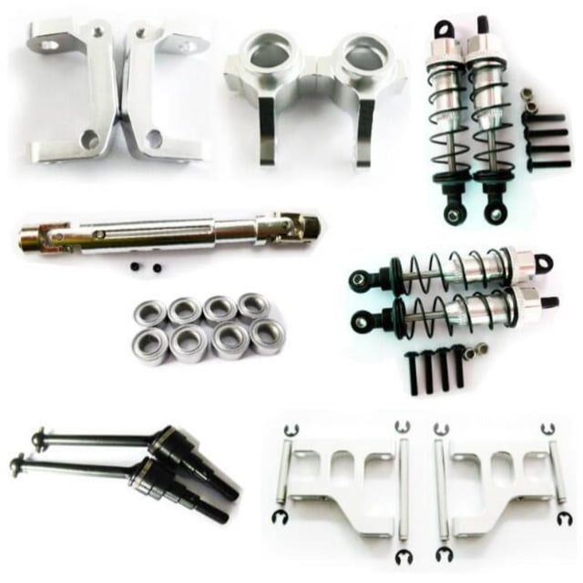 maskred CNC Machined Front Rear Portal Axle DIY Kit For 1/10 Tt01 On-Road Vehicles Durable TYPE2