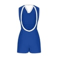 thumbnail image 6 of YTCAMLO Athletic Rompers for Women Summer Baggy Sleeveless V Neck High Waisted Workout Jumpsuits Backless Quick Dry Gym Yoga Clothes, Blue L, 6 of 7