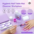 thumbnail image 3 of Saviland 240ml Monomer Acrylic Nail Liquid: Expert Pure EMA Monomer Plant Extract Nail Monomer Liquid Kit Professional Nail Extension Carving Acrylic Brush Dappen Dish Nail Table Mat Nail Tech Salon, 3 of 8