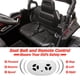 thumbnail image 5 of Camión eléctrico para niños 12V con control remoto parental, SUV con suspensión de resorte, luces LED, puerto AUX, reproductor MP3, 5 of 6