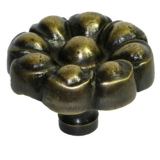 Gado Gado Hardware HKN6020 Round Floral Knob