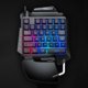 thumbnail image 4 of G92 Teclado para juegos con cable Teclado ergonómico de una sola mano con 35 teclas y retroiluminación, 4 of 9