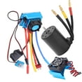 thumbnail image 5 of 3650 2300KV Waterproof 4 Poles Brushless Motor 60A ESC Heat Sink Combo Set for 1/10 Car, 5 of 8