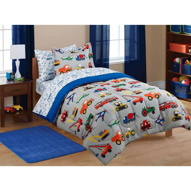 Your Zone Transportation Bed In A Bag, Will Toddler Bedding Fit Twin Bed