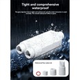 thumbnail image 4 of 3X Répéteur Étanche IP66 10/100Mbps 500m Extension 48V Extérieur pour Appareil Photo Switch, Kit Répéteur 3 x POE, Blanc, 4 of 6