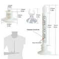 thumbnail image 3 of 10pcs Remote Controlled Flameless Taper Candles with Automatic Timer and Suction Cups, Flickering Battery LED Candles for Year-Round Home Decor, Christmas Wedding Centerpiece, 3 of 7
