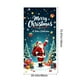 thumbnail image 3 of Christmas Door Curtain Santa Claus Polyester Fabric Decorative Cover for Holiday Party Wall and Door Hanging Festival Home Decor, 3 of 6