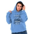 thumbnail image 5 of Nevada Cute State Flower Souvenir Hoodie Sweatshirt Women Brisco Brands S, 5 of 6