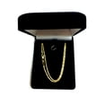 thumbnail image 4 of 10k Yellow Gold Sparkle Chain Necklace, 1.5mm, 18", 4 of 5