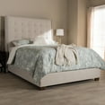 thumbnail image 3 of Copper Grove  Tarahne Contemporary Fabric Upholstered Bed Grey King, 3 of 5