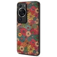 thumbnail image 2 of For Huawei P60 / P60 Pro Flower Case PU Leather Protective Back Cover - Spring / Green, 2 of 4