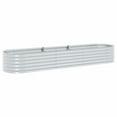 thumbnail image 1 of vidaXL Garden Raised Bed 320x80x44 cm Galvanised Steel Silver, 1 of 5