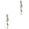 thumbnail image 1 of Guirnalda de flores Naiovety Rosa artificial decoración de banquete de boda, 1 of 6
