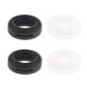 thumbnail image 2 of 2 Pares de Ganchos de Silicona Antideslizantes Salvador Soporte de Gafas para oreja negro Blanco, 2 of 10