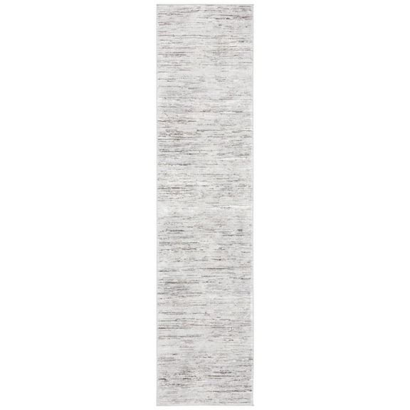 SAFAVIEH Orchard Edythe Distressed Runner Rug, Grey/Light Grey, 2'2" x 8'