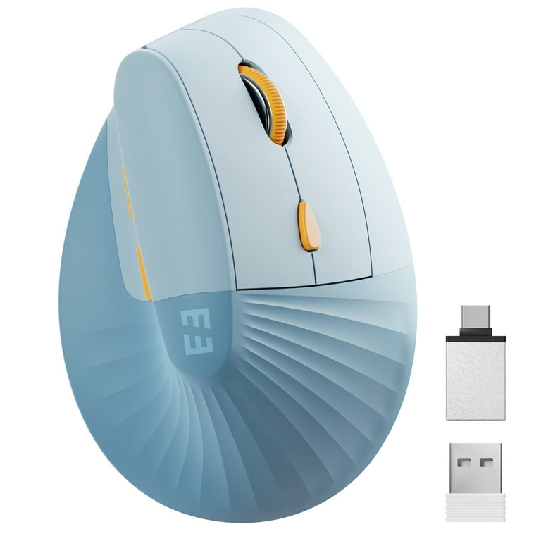 Seenda Vertical Ergonomic Mouse, Type C Rechargeable Wireless 