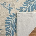 thumbnail image 5 of SAFAVIEH Martha Stewart Fern Frolic Floral Wool Area Rug, Plumage Blue, 9' x 12', 5 of 9