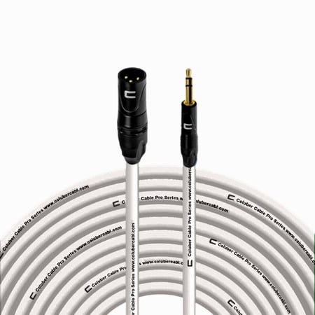 Coluber Cable - Balanced XLR Cable Male to 3.5mm TRS Pro Audio Connector