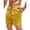 174#Yellow, variant on Mens Corduroy Shorts Casual Elastic Waist Drawstring 2026 Summer Beach Lounge Short Pink M