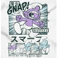 thumbnail image 2 of Purple Smurfs GNAP Manga Cartoon Romper Boys or Girls Infant Baby Brisco Brands 18M, 2 of 7