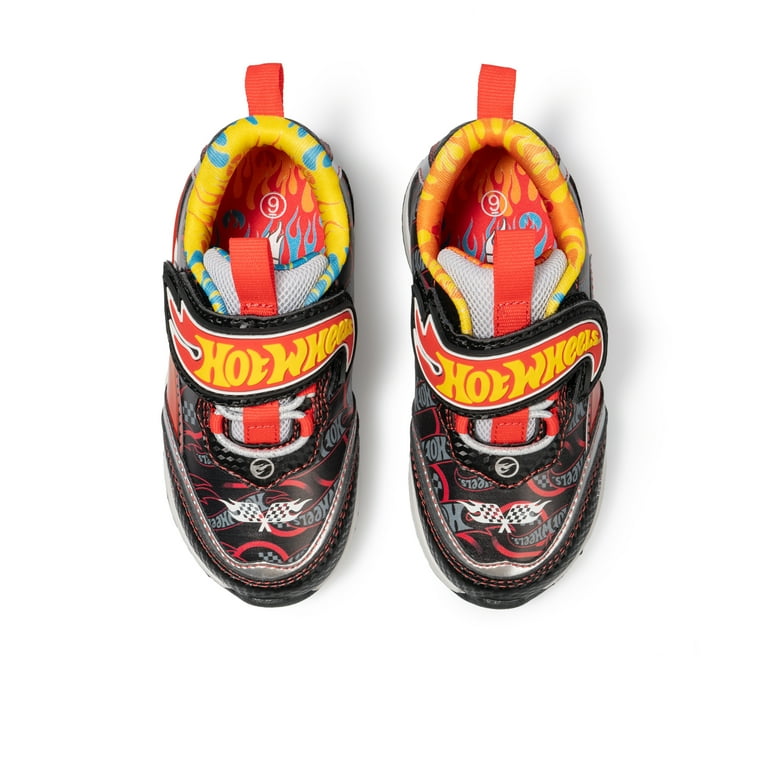 Hot Wheels スニーカー 2足セット Hot Wheels Toddler Lighted Athletic Sneaker - Walmart.com