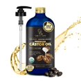 thumbnail image 1 of Aceite de ricino TURN TO EARTH Botella de vidrio prensado en frío de 500 ml, 1 of 8