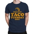 thumbnail image 2 of Taco Tuesday Enthusiast Men's T-shirt, 2 of 3
