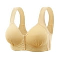 thumbnail image 2 of Fsqjgq Nursing Bras for Breastfeeding Padded Full Coverage Adjustable Straps Underwear Maternity Bras Front Closure Sports Bras for Women 36, 2 of 3