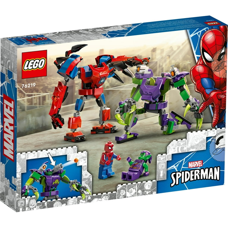 LEGO Marvel Spider-Man & Green Goblin Mech Battle 76219 Building Kit (296  Pieces)