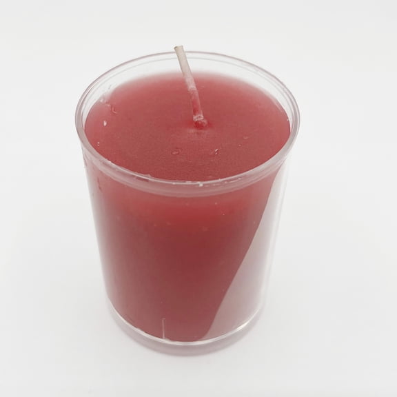 Woonken Low Temperature Scented Candles Strawberry Scented Container Candles with 8 Hr Burn Time