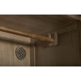 thumbnail image 5 of Crafters and Weavers Craftsman Mission 2-Drawer Solid Wood Armoire in Walnut, 5 of 9